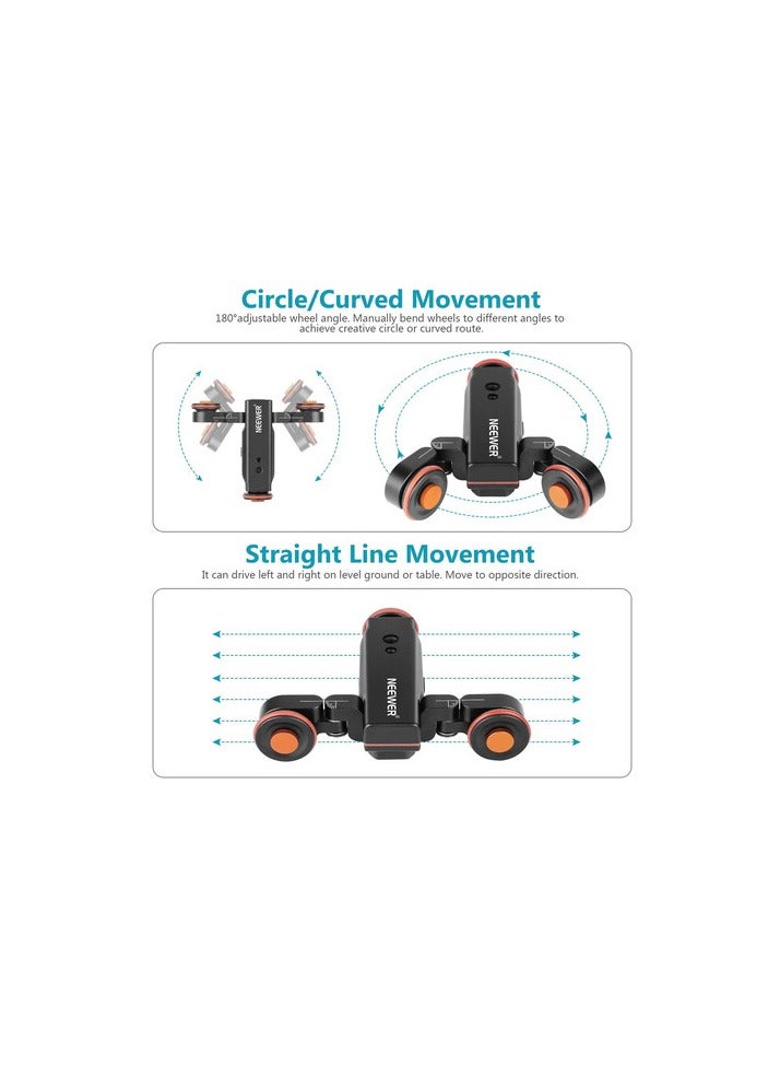 Neewer 3-Speed Autodolly with Wireless Remote