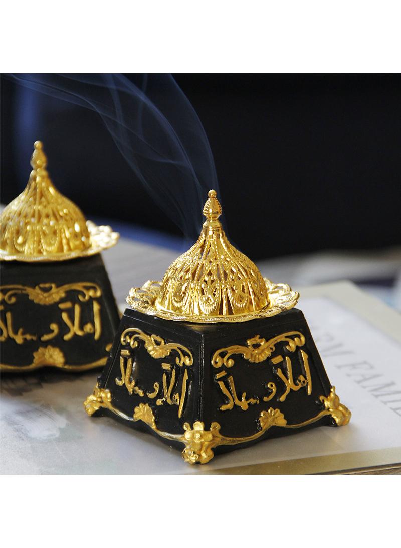 Classical Vintage Resin Metal Combination Aromatherapy Furnace