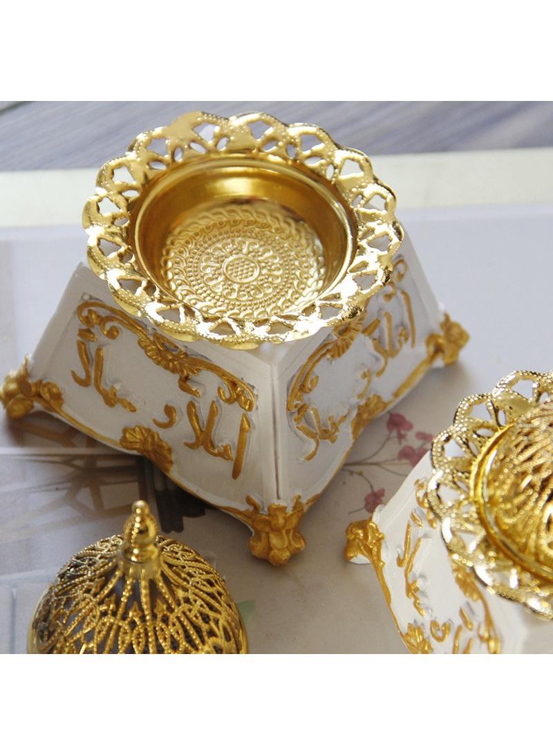 Classical Vintage Resin Metal Combination Aromatherapy Furnace