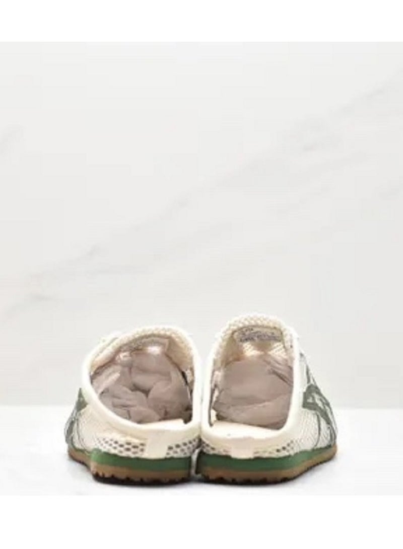 Men and Women Mexico66 Sabot - Slip On Cool Summer Casual Sandals Athlesiure/Colorblock Sneakers Brown/Green