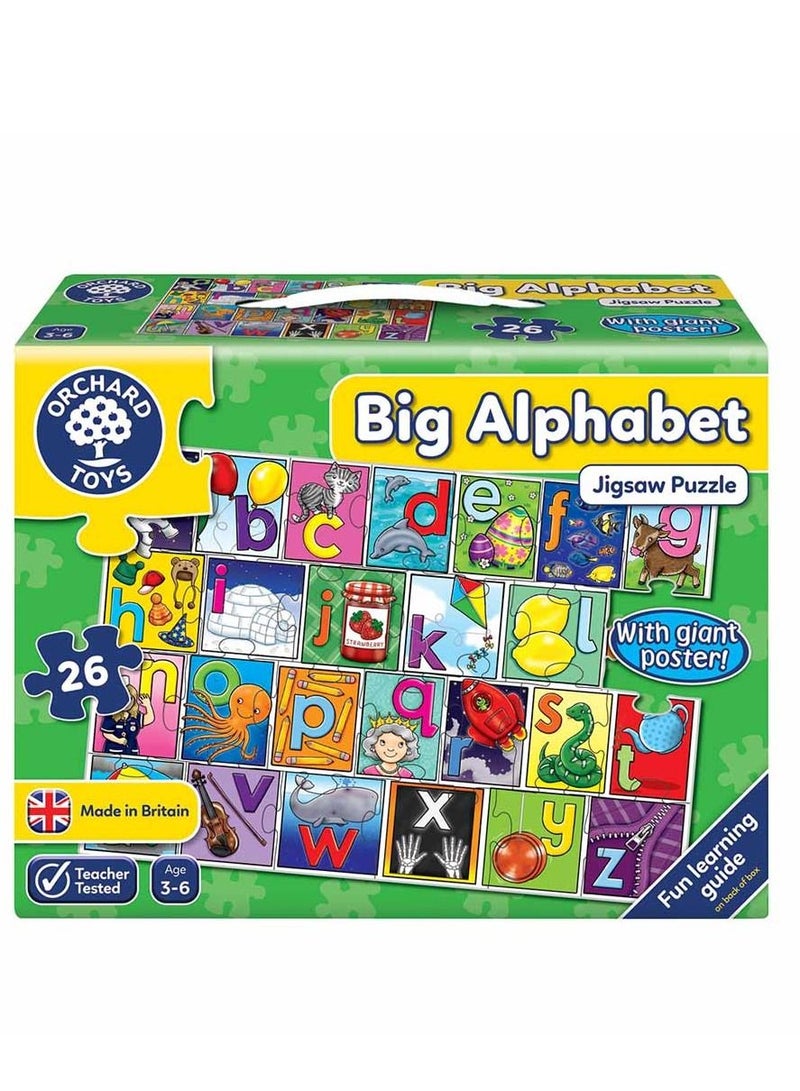 Orchard Toys - Big Alphabet Jigsaw