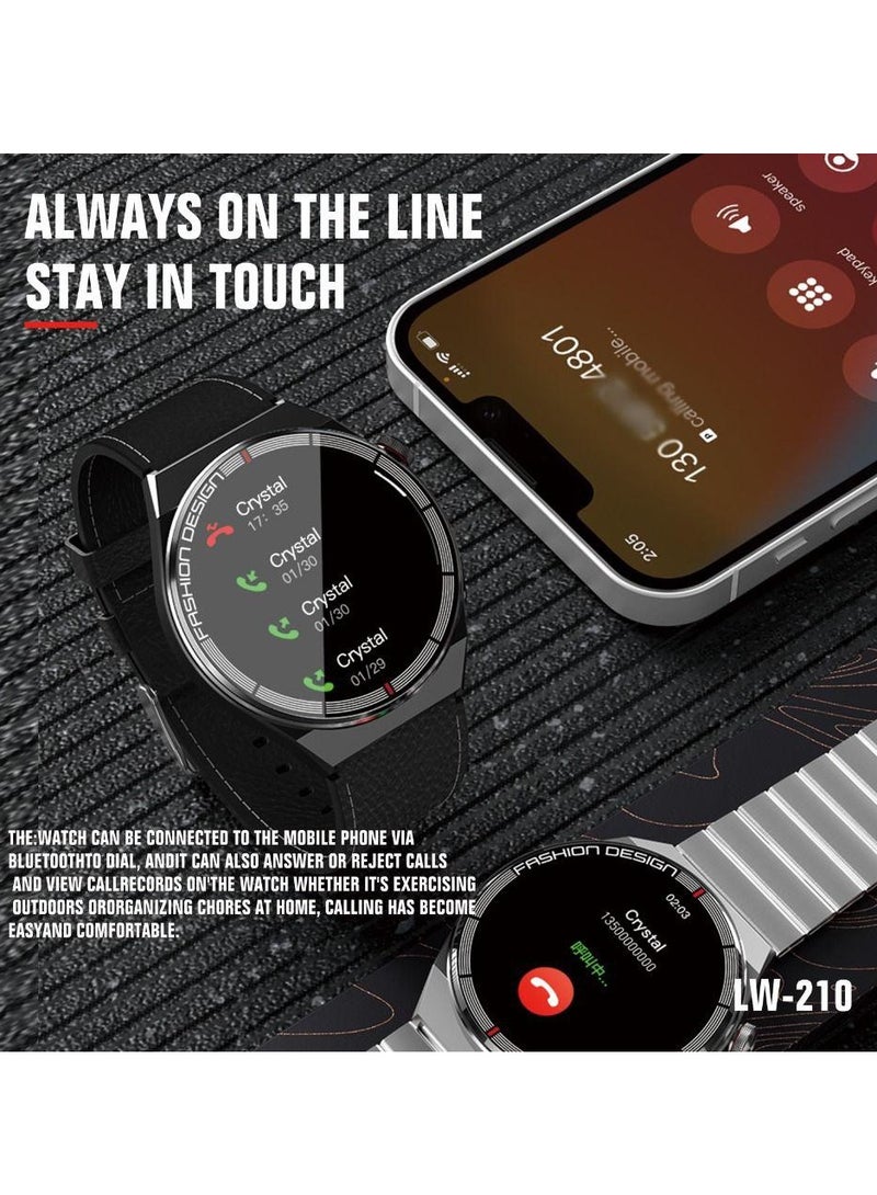 LW-210 Black NFC Smart Watch Set