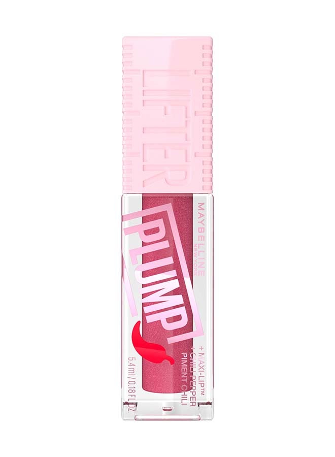 Lifter Plump, Hydrating Lip Plumping Gloss with Chili Pepper - Mauve Bite