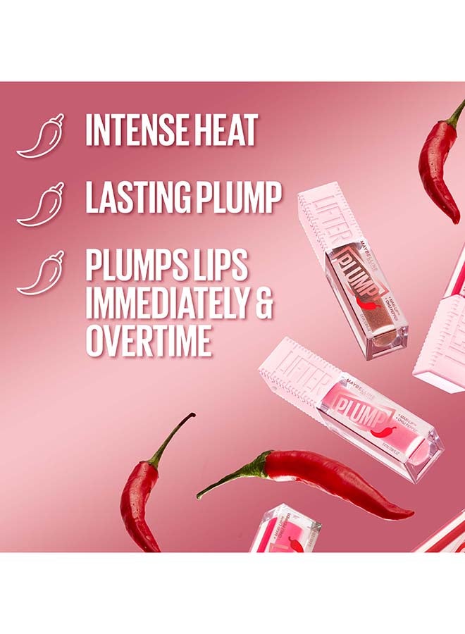 Lifter Plump, Hydrating Lip Plumping Gloss with Chili Pepper - Mauve Bite