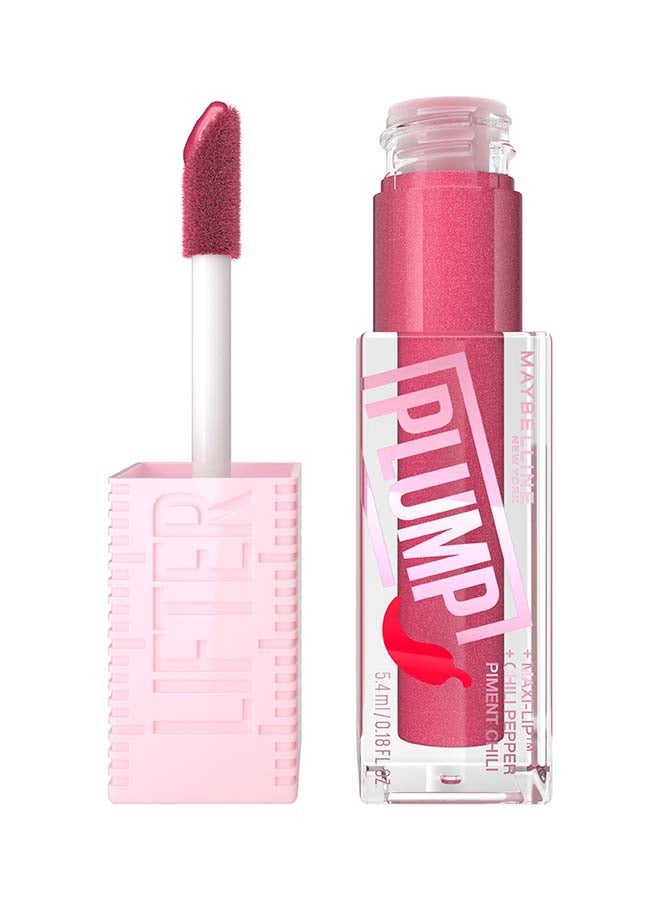 Lifter Plump, Hydrating Lip Plumping Gloss with Chili Pepper - Mauve Bite