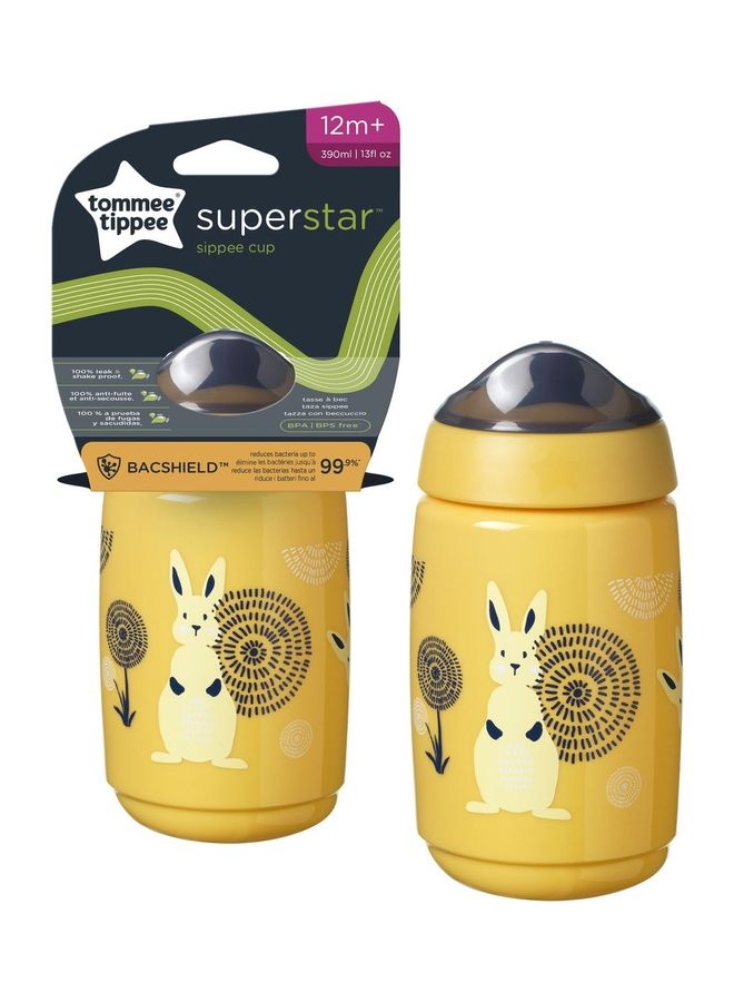 Sippee Trainer Cup Sippy Bottle For Toddlers, Leakproof 390ml, 12M+  - Assorted