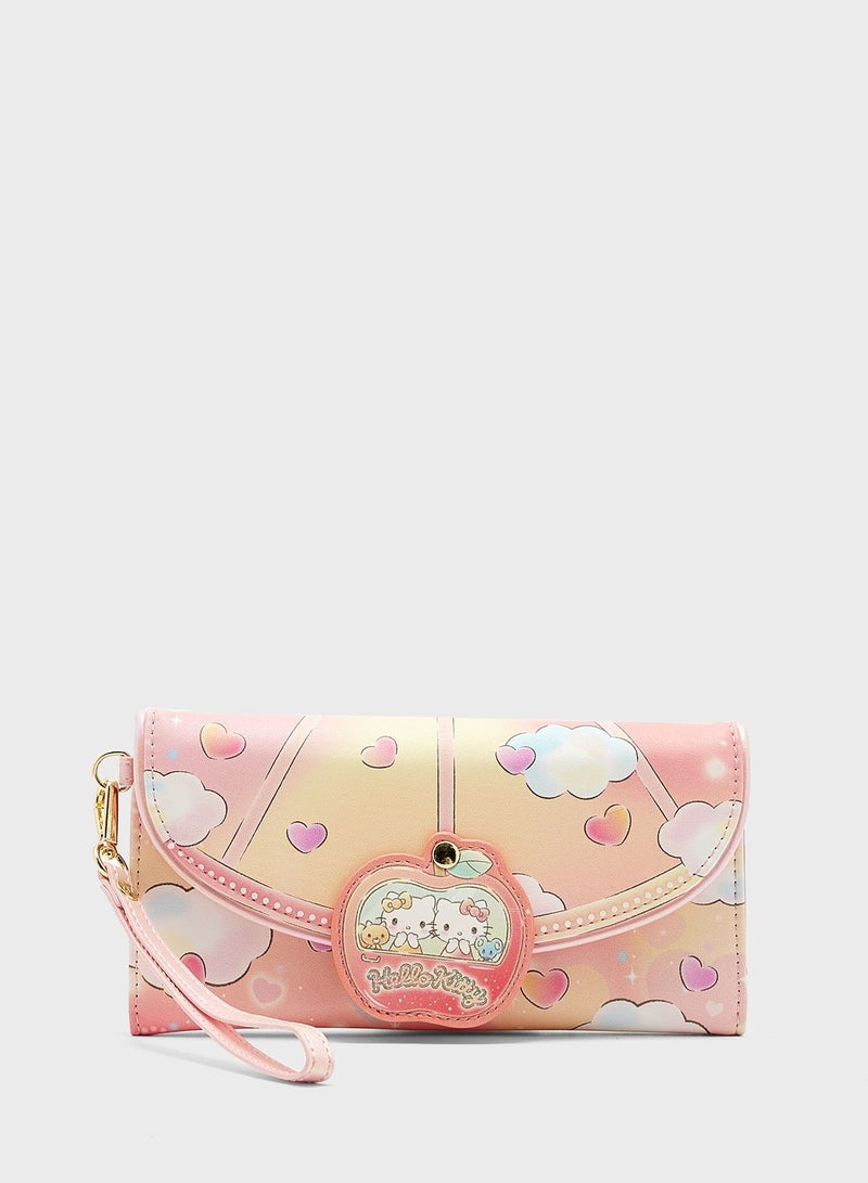 Kids Sanrio Hello Kitty Zip Over Wallet