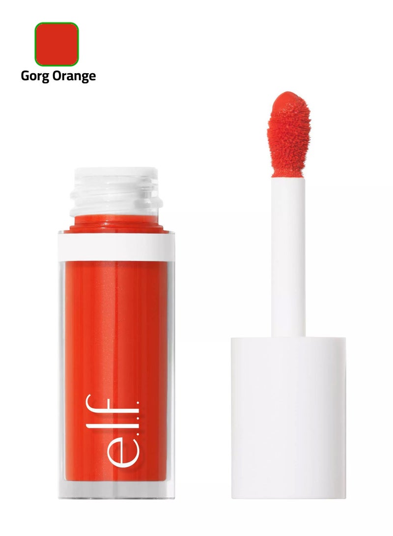 Camo Liquid Blush, Long-Lasting Liquid Blush For High-Pigment Colour, Creates A Soft, Dewy Finish (Gorg Orange)