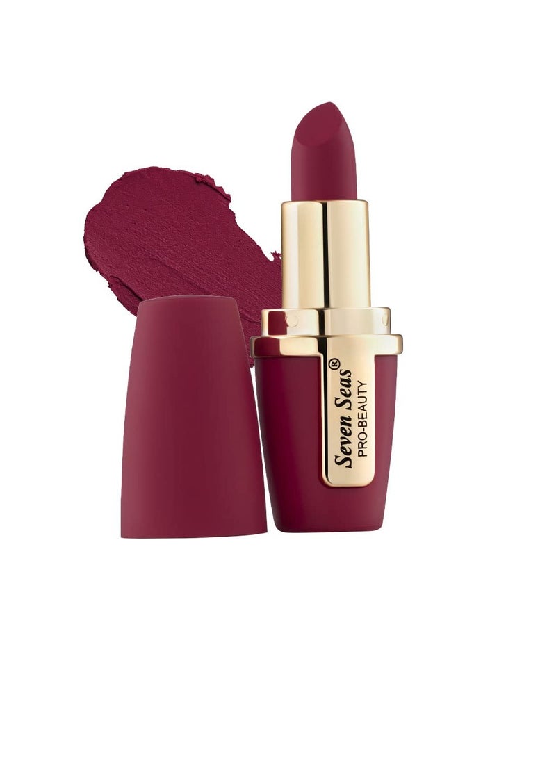 Seven Seas Lip Comfort Velvet Finish Matte Lipstick Long Lasting Smooth Application fsun proTransferproof and Smudge Proof  Highly Pigemented Lipstick for Women  Chestnut Rose 2