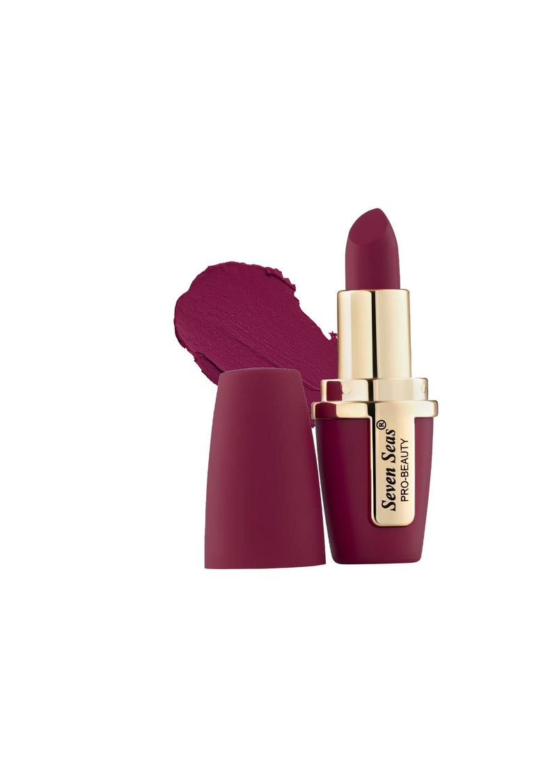 Seven Seas Lip Comfort Velvet Finish Matte Lipstick Long Lasting Smooth Application fsun proTransferproof and Smudge Proof  Highly Pigemented Lipstick for Women  Castro