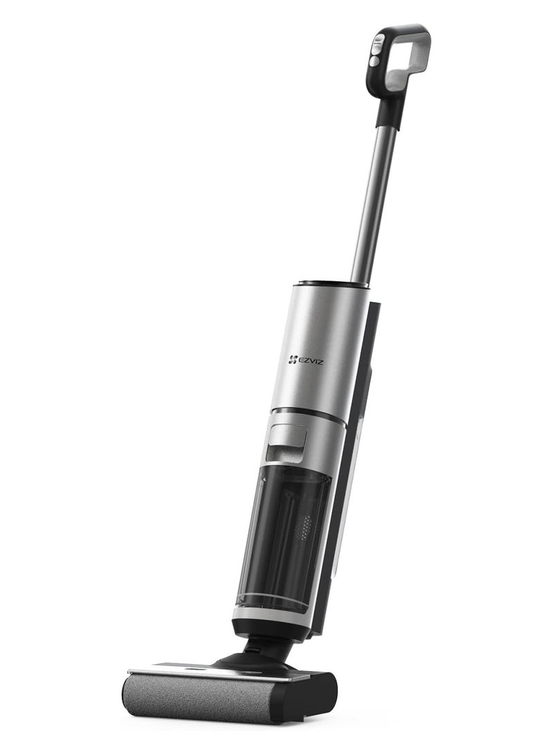 Cordless Wet-Dry Vacuum Cleaner, Sweep & Mop, Self-Cleaning, Anti-Bacteria, Anti-Odor, Clean up to 200m², Ozone Sterilization Air-Dry, Stain Sensing, Dual-Tank, LED, Safe for Pet (RH2)