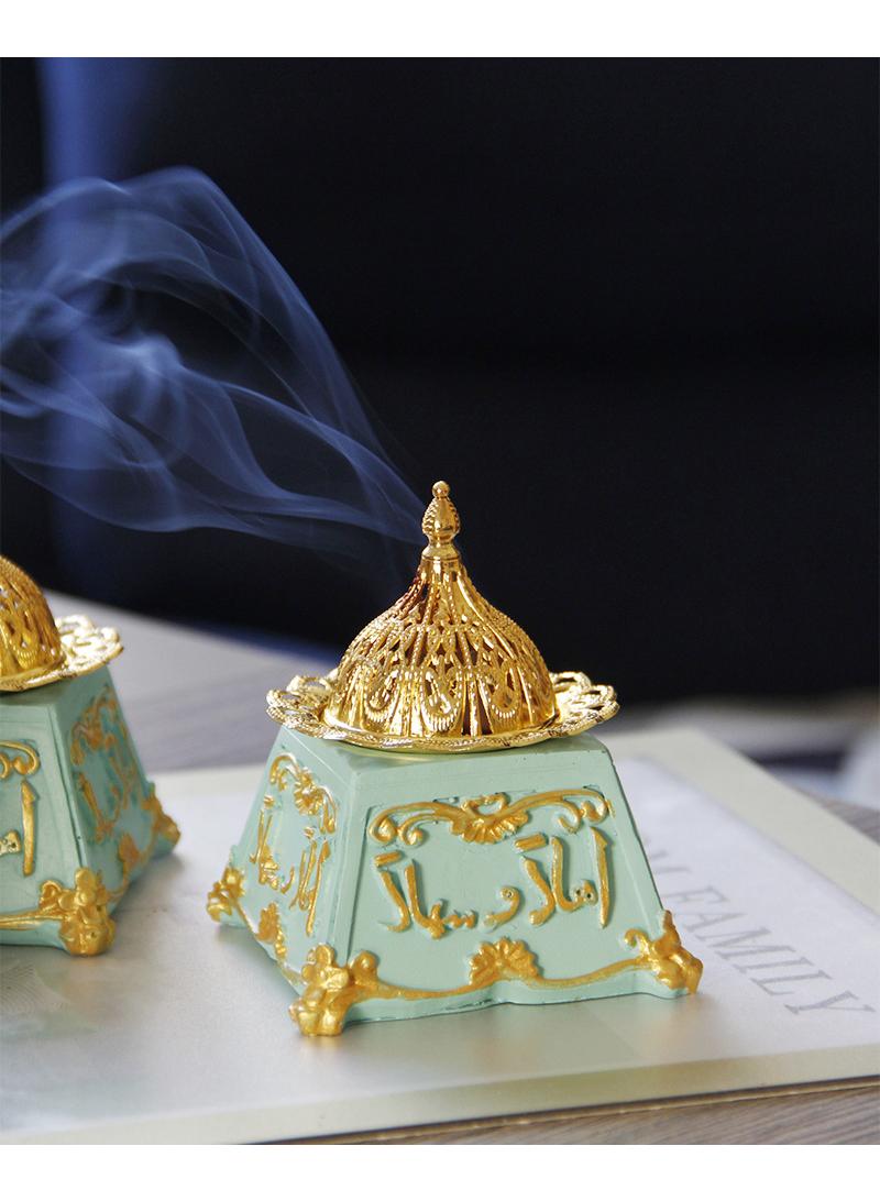 Classical Vintage Resin Metal Combination Aromatherapy Furnace