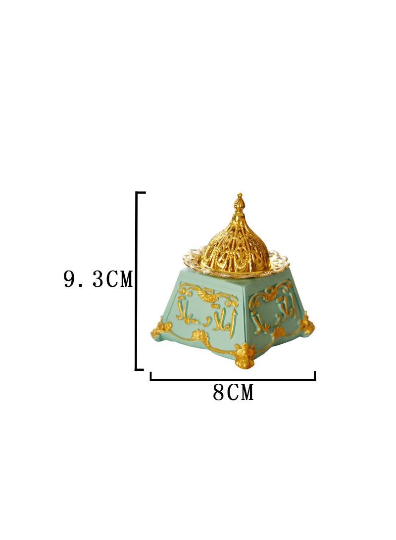 Classical Vintage Resin Metal Combination Aromatherapy Furnace
