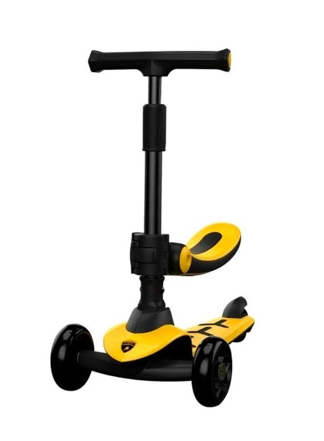 Lamborghini Scooter With Seat - Yellow