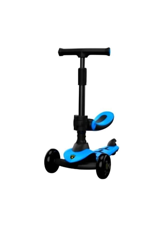 Lamborghini Scooter With Seat Blue