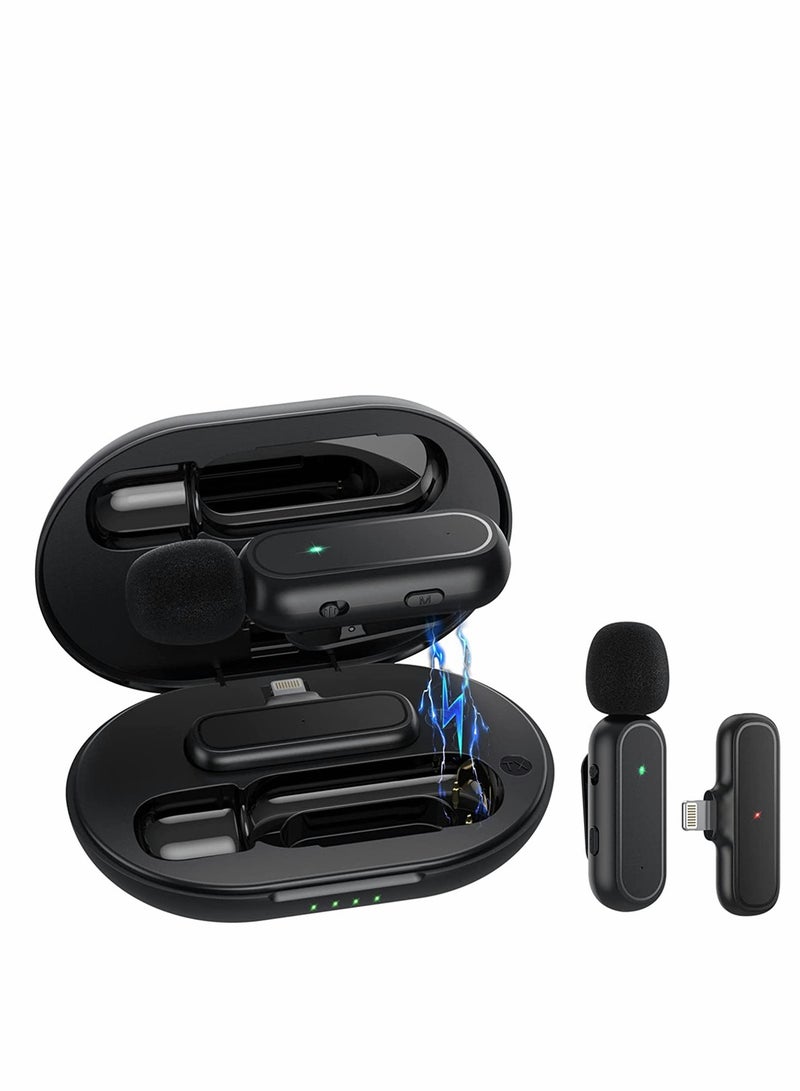 Wireless Lavalier Microphone for iPhone iPad