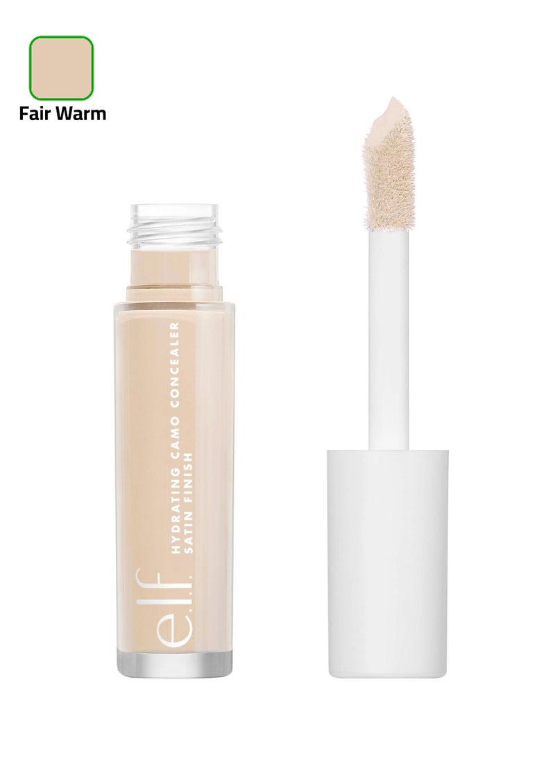 Hydrating Camo Concealer, Lightweight, Full Coverage, Long Lasting, Conceals, Corrects, Covers, Hydrates, Highlights, Satin Finish (FAIR ROSE)