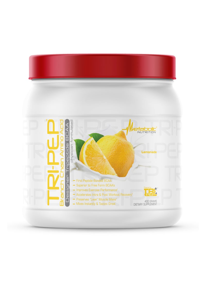 TRI-PEP BCAA (Branch Chain Amino Acid) 400g - Lemonade