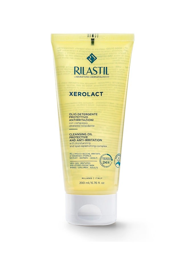 Rilastil Xerolact Cleansing Oil 200ml