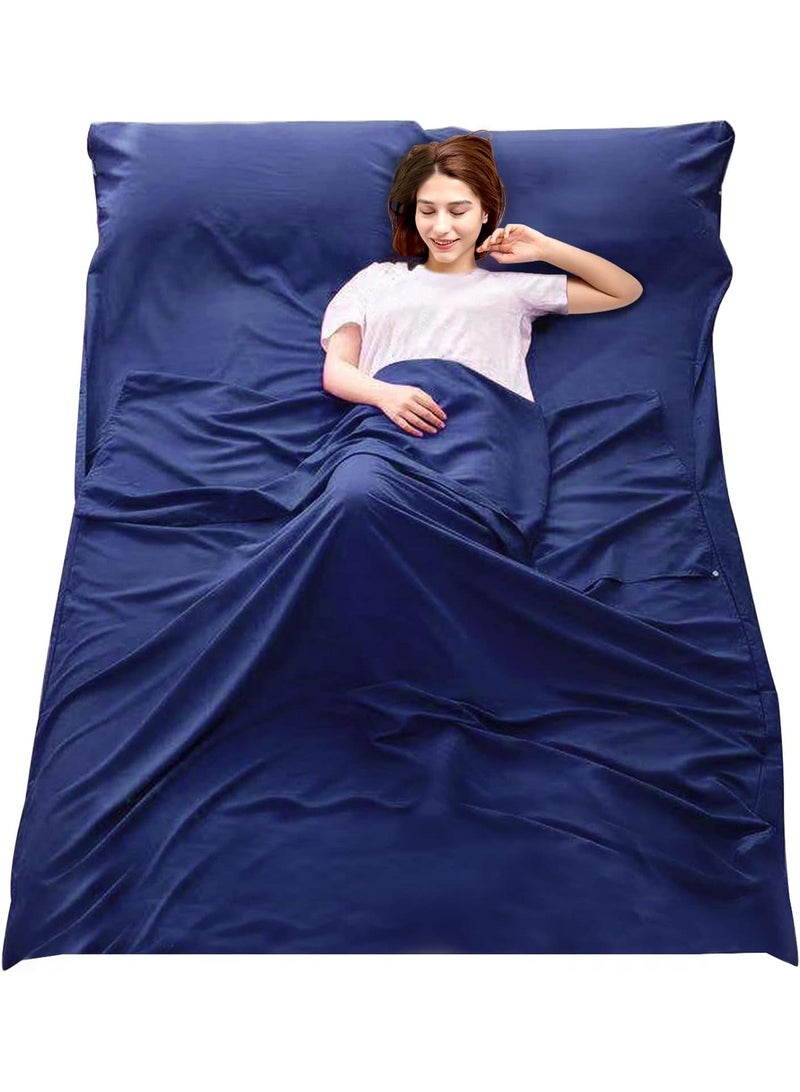 Sleeping Bag Liner Camping Travel Home Bed Sheet Lightweight Breathable Hotel Compact Sacks
