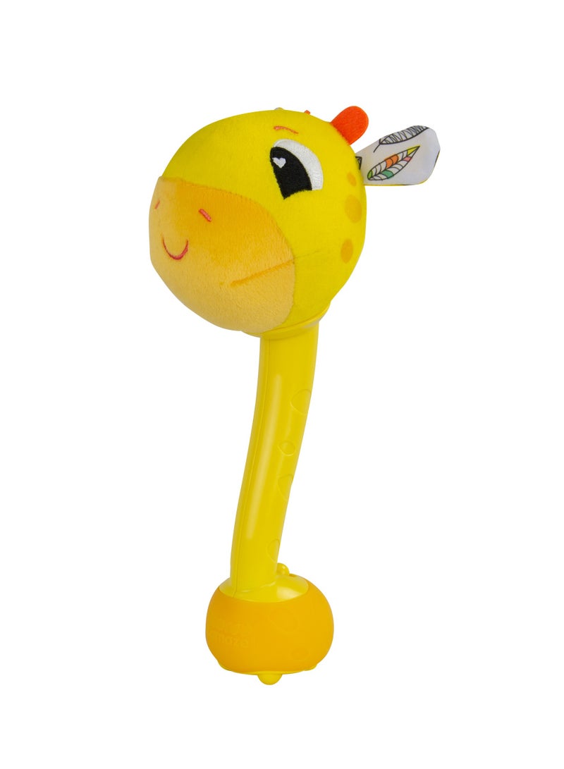 Wacky Giraffe Developmental Toy for 12+ Months Baby Sensory Play, Wacky Sounds Parent-Friendly Educational Motor Skill Toy Multi-Colored