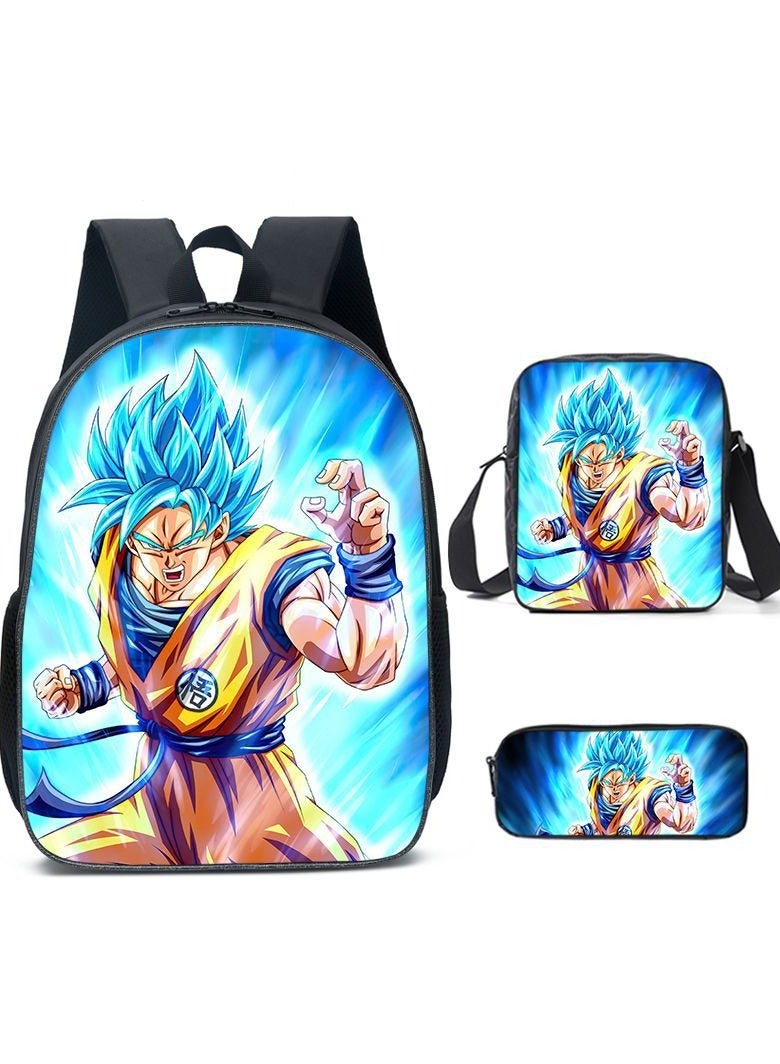 Dragon Ball Children's Three-piece Backpack 40*15*30cm