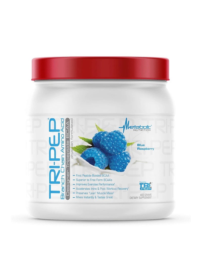 TRI-PEP BCAA (Branch Chain Amino Acid) 400g - Blue Rapsberry