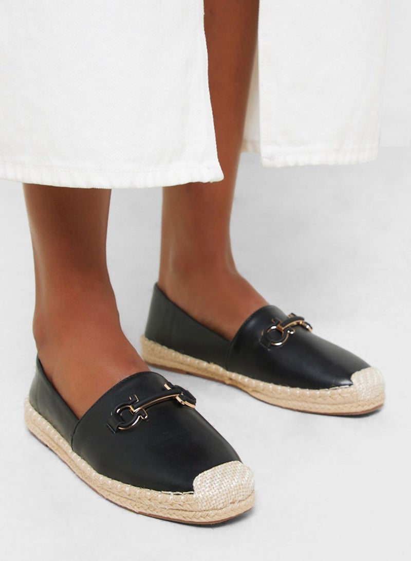 Horsebit Detail Espadrille