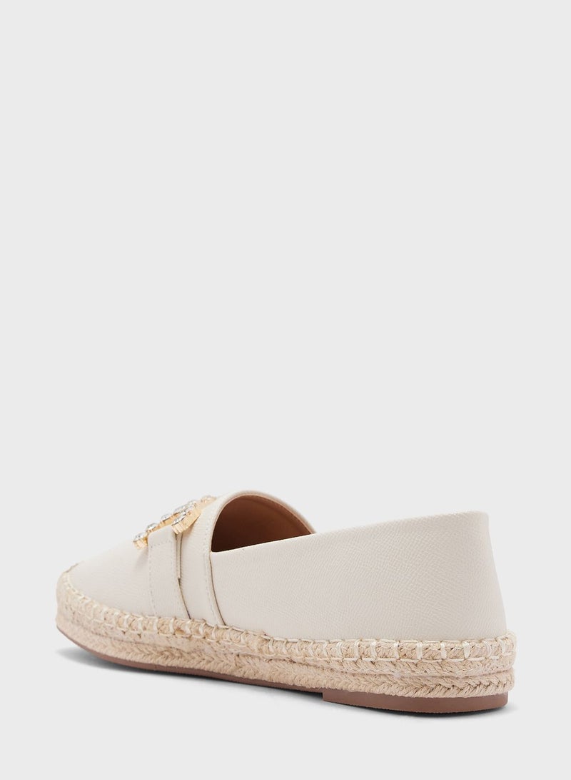 Buckle Horsebit Espadrille