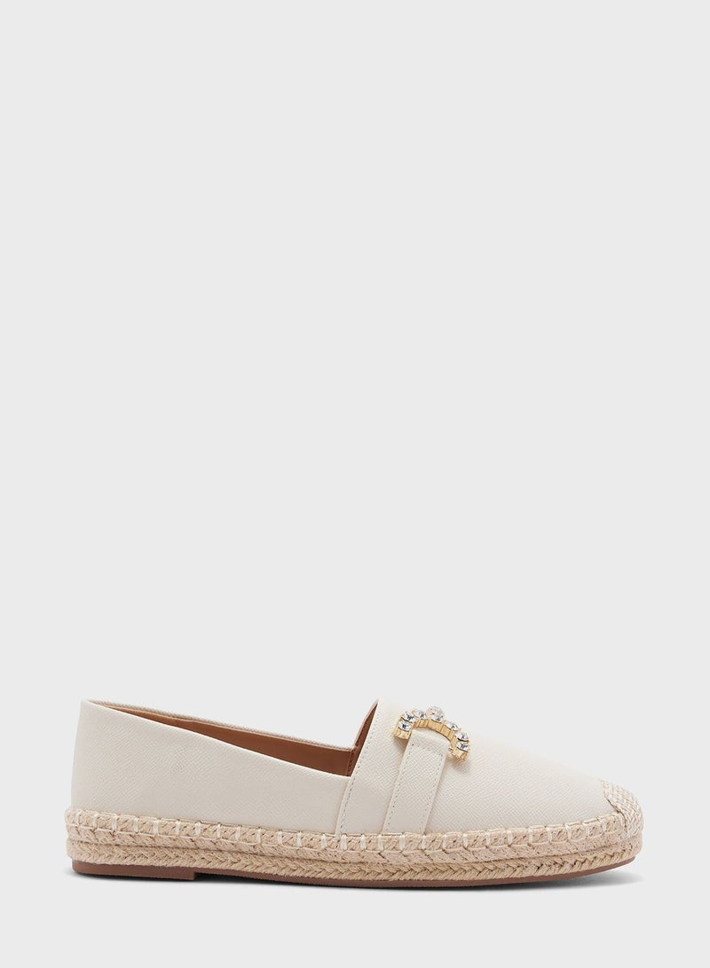 Buckle Horsebit Espadrille