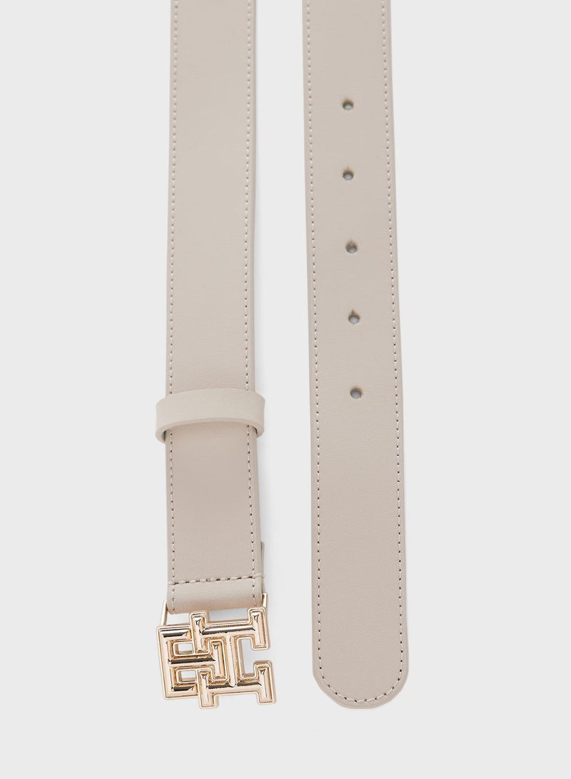 Allocated Hole Buckle Belt