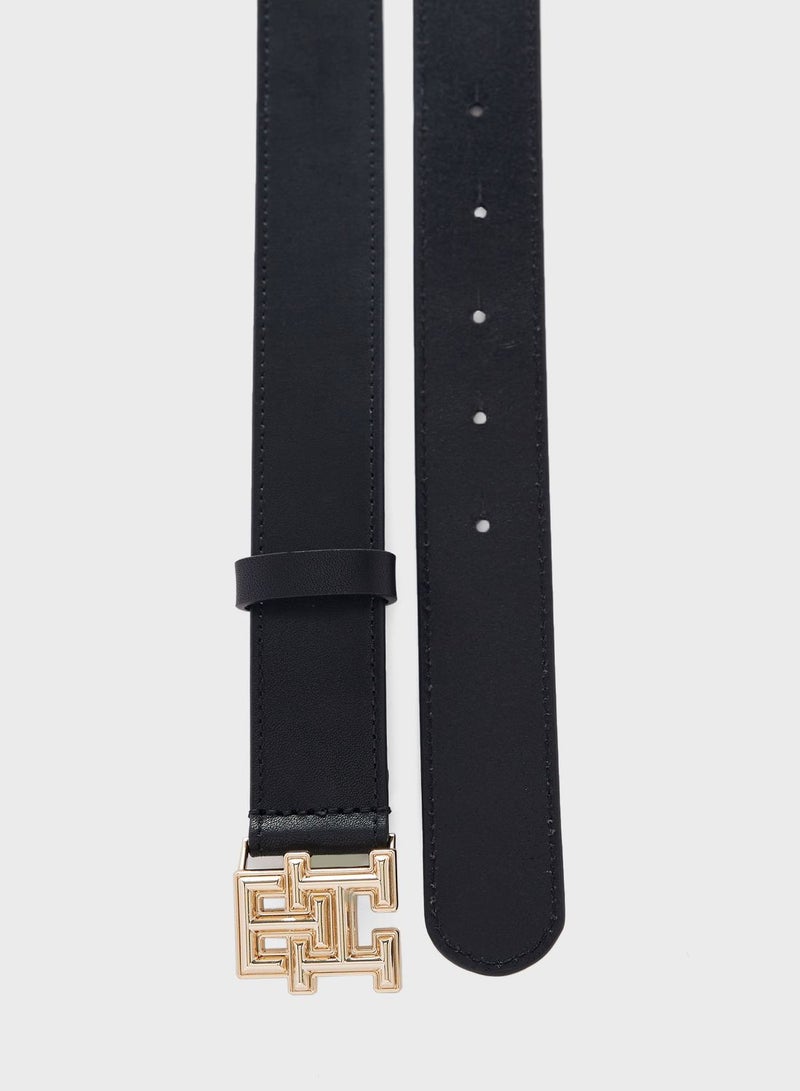 Allocated Hole Buckle Belt