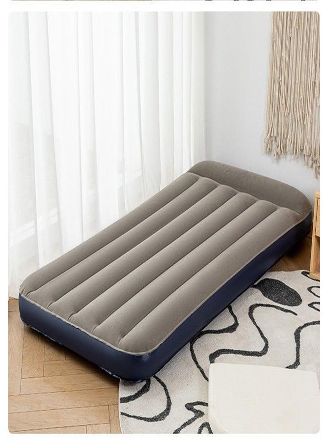 Standard Single Bed Rest Classic Air Mattress with Internal Pump Electric Inflation (190 x 95 x 22CM)