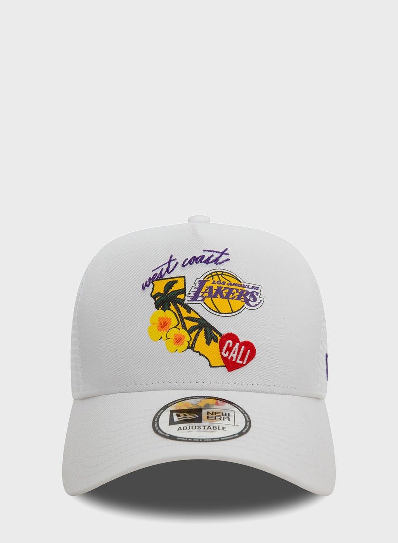 Los Angeles Lakers Logo Cap