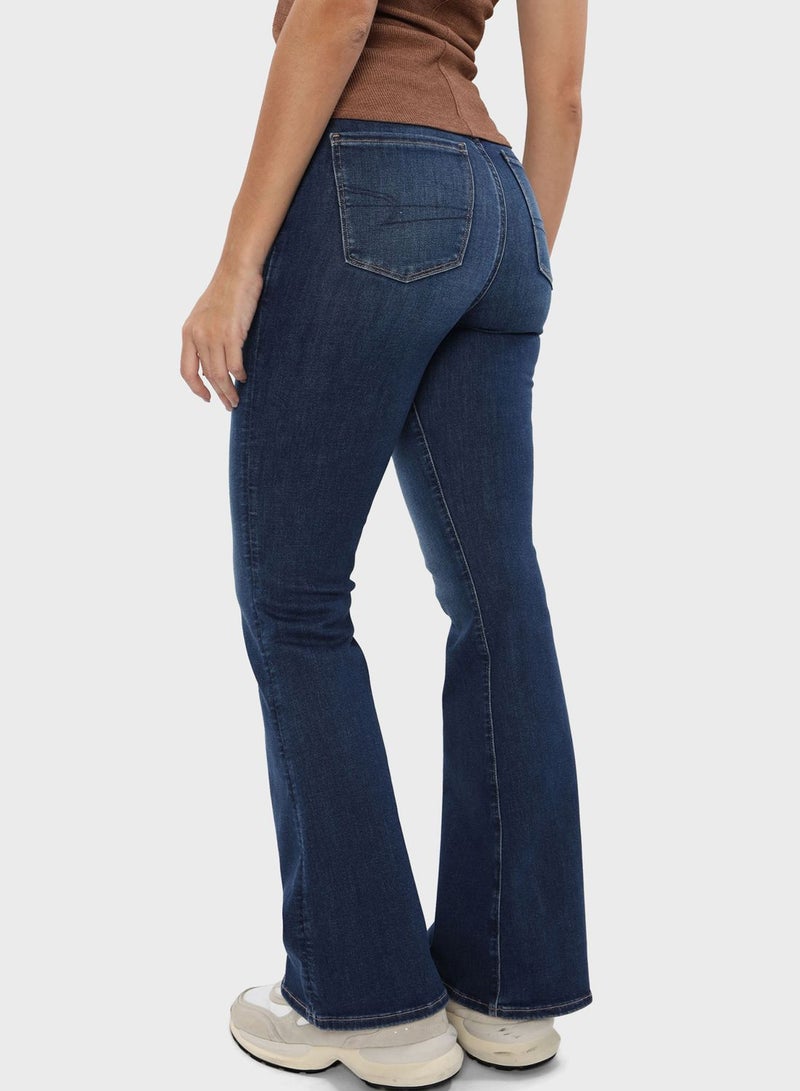 Flared High Waist Jeans