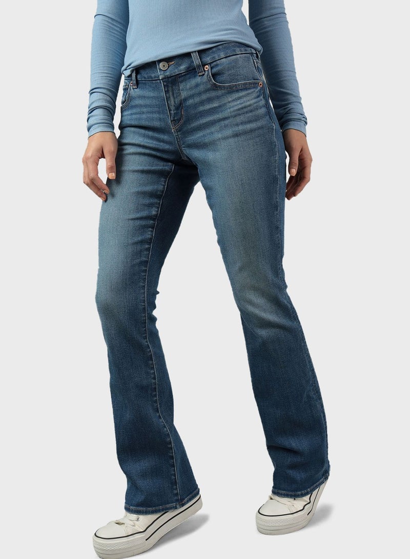 Curvy Low-Rise Jeans