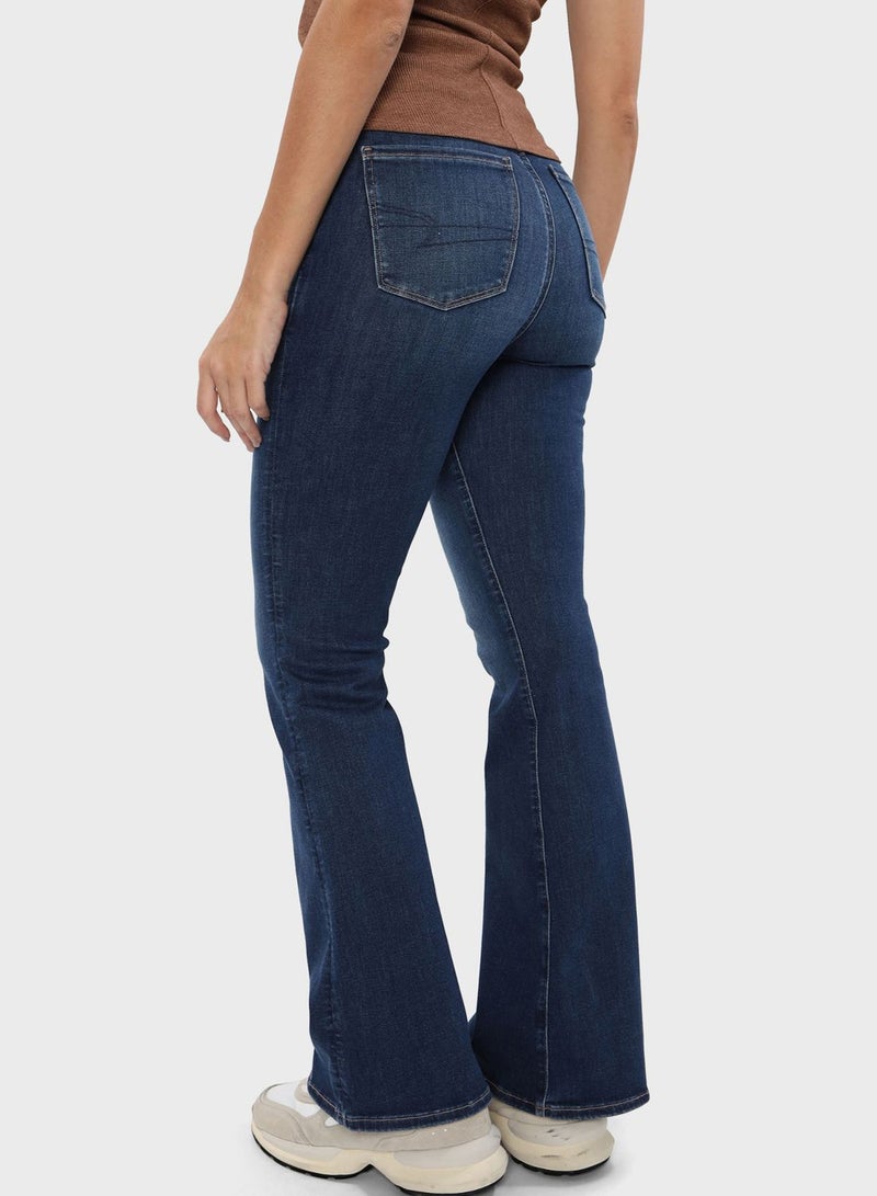 Flared High Waist Jeans