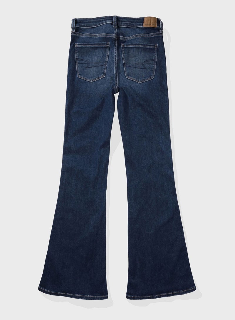 Flared High Waist Jeans