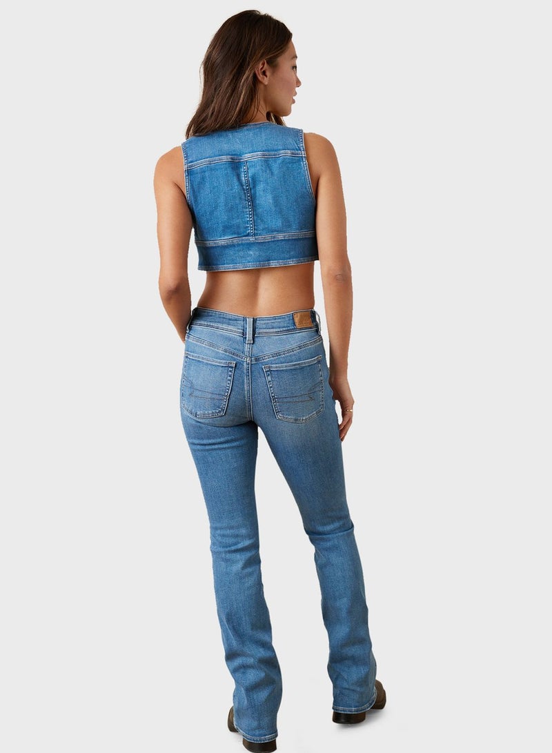 Flared High Waist Jeans