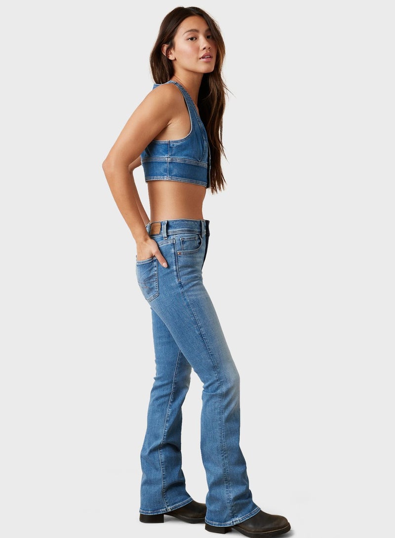 Flared High Waist Jeans