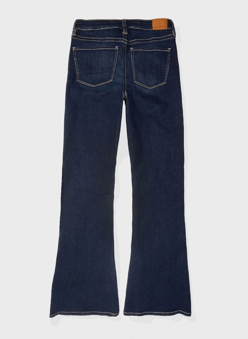 Flared High Waist Jeans