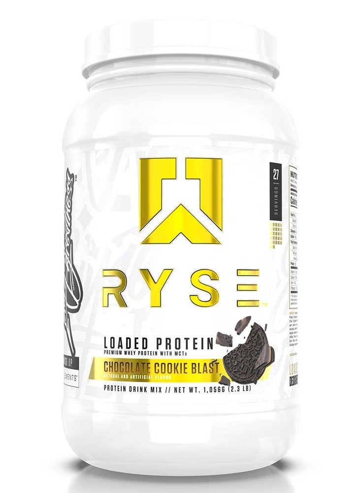 Loaded Premium Whey Protein, Chocolate Cookie Blast, 27 servings 2.3 lb