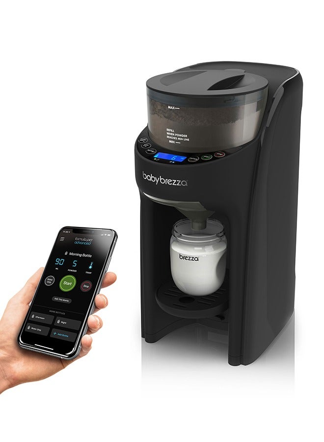 Formula Pro Advanced Wifi Formula Dispenser Automatically Mix A Warm Formula Bottle From Your Phone Instantly – Easily Make Bottle With Automatic Powder Blending Machine, Black