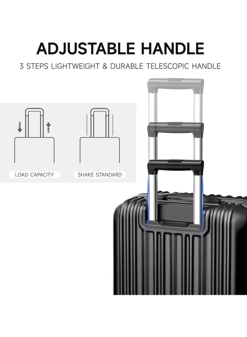 3pcs Luggage Set,ABS Luggage Set,Hardside Spinner Luggage,Hardside Luggage with Spinner Wheels,20