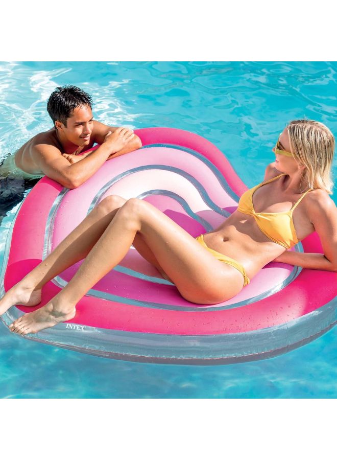 Sweetheart Float, Inflated Size: 1.55 m x 1.35 m x 25 cm