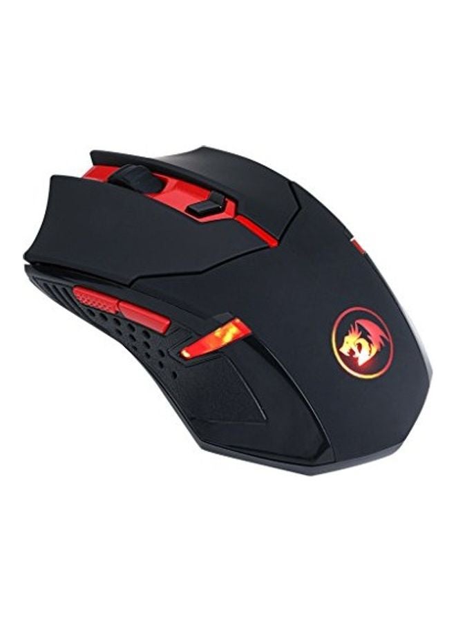 Redragon M601-WL-BA Wireless Gaming Mouse and Mouse Pad Combo With LED Backlit And Large Mouse Pad For Windows PC Gamer