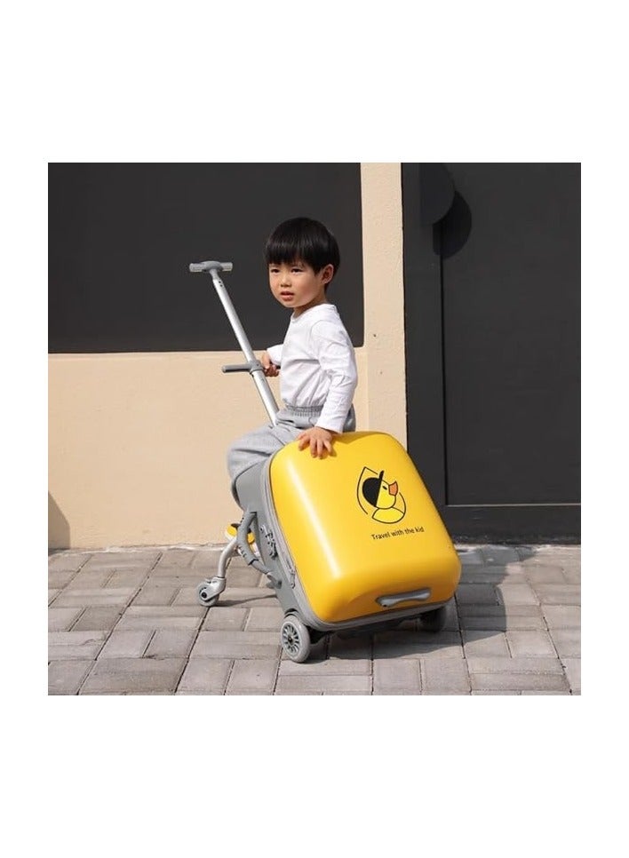 Kids Carry-On Luggage with Wheels,Satisfying Your Child's Playfulness, Convenient For Traveling, Excursions, Homecoming