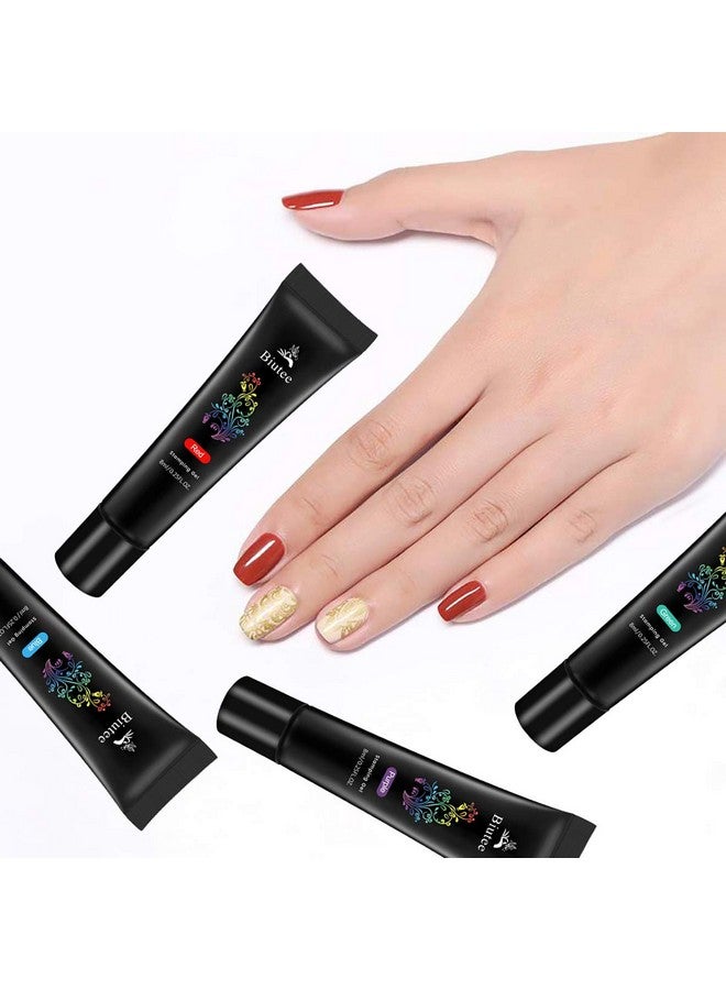 Nail Stamping Polish Gel Pack Of 8 Colors 8Ml Uv Led Gel Polish For Nail Stamping Plate