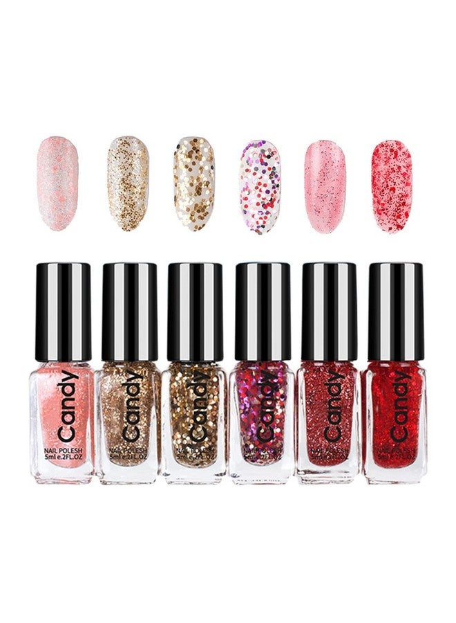 Dry Quickly Nail Polish Set Not Easy Peel Off And Quick Drying Nail Polish For Pack Long Lasting Nail Polish For Women