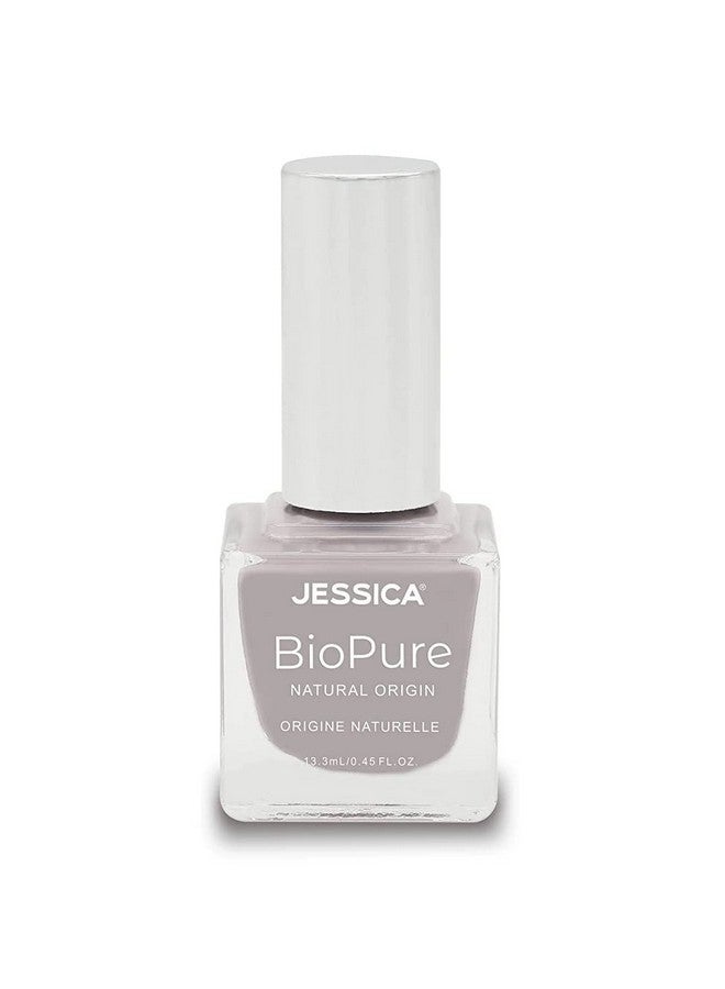Biopure All Natural Nail Polish Vegan Biosourced Ingredients 21Free (Morning Mist)